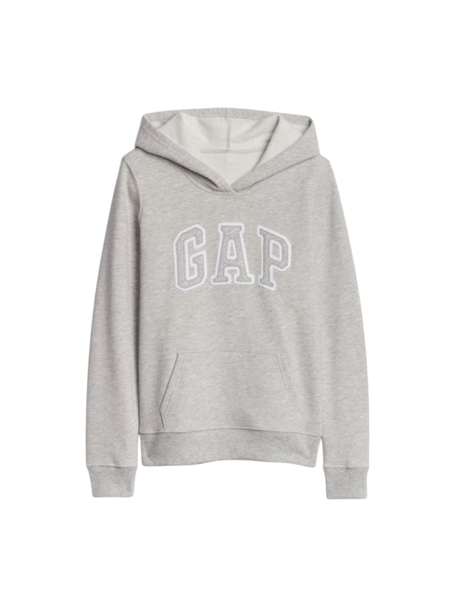 Image for Women's Logo Printed Hoodie,Grey