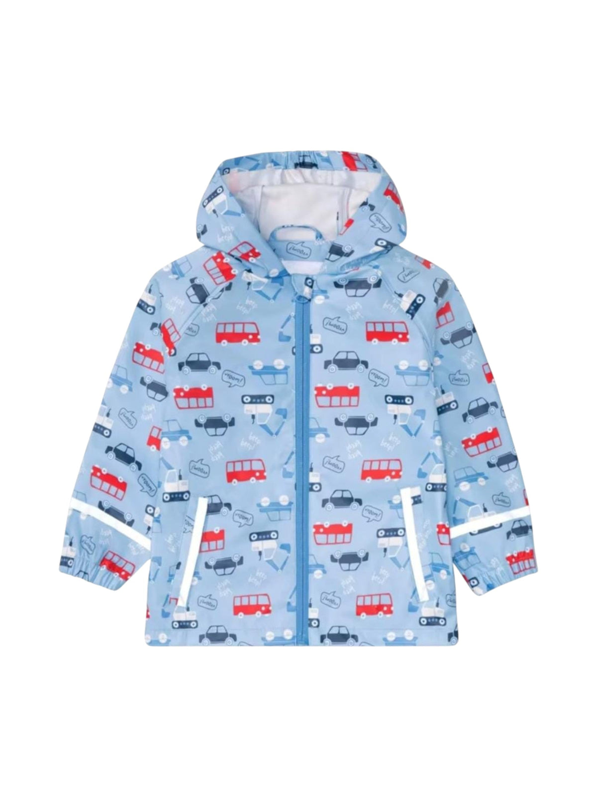 Image for Kids Boy's Printed Waterproof Jacket,Blue