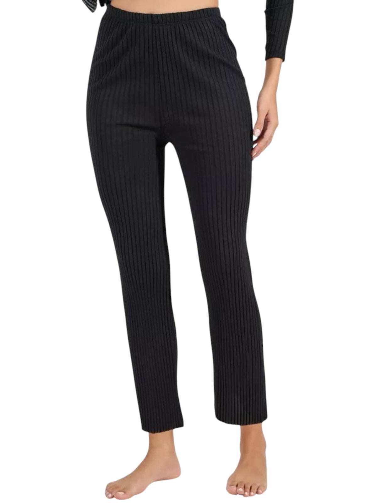 Image for Women's Ribbed Pant,Black