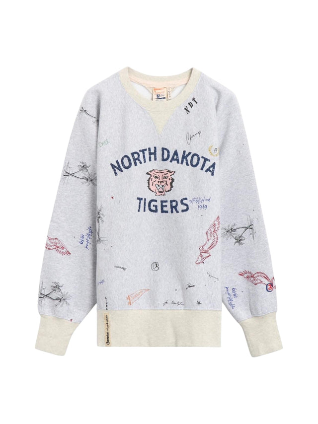 Image for Men's Printed Sweaters,Grey