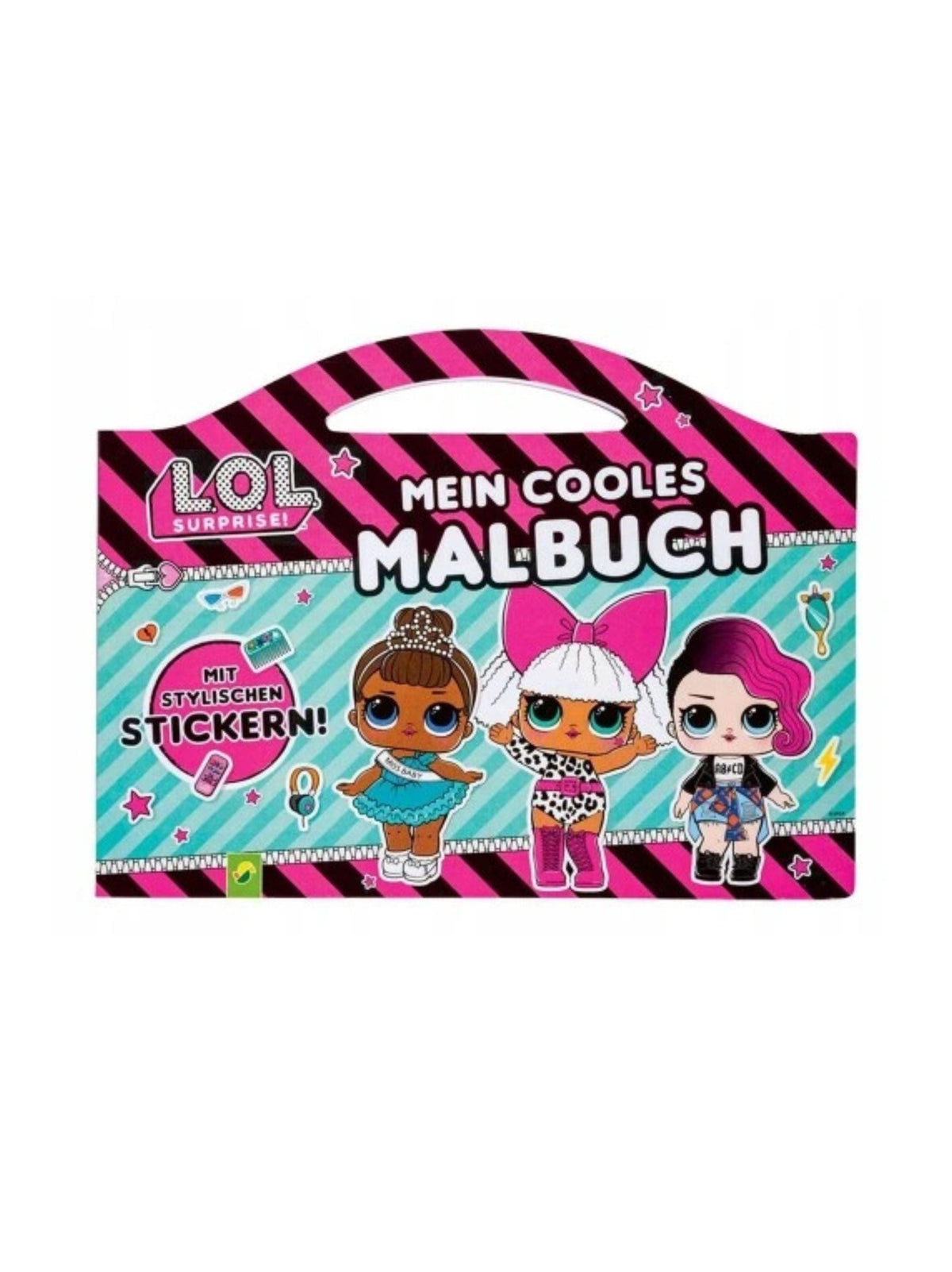 Image for Coloring Book With Stickers
