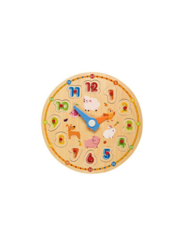 Image for Wooden Puzzle Clock