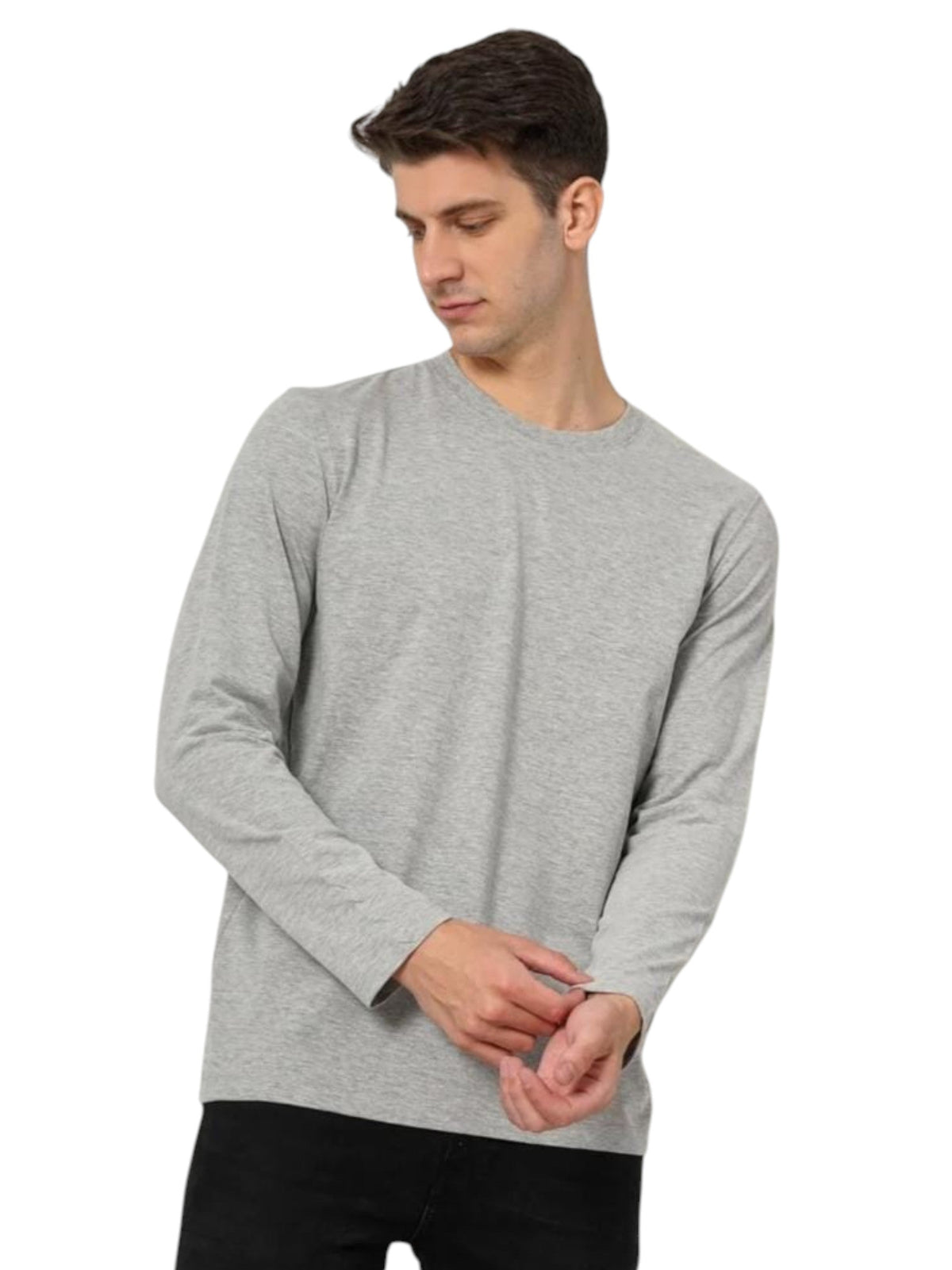 Image for Men's Plain Top,Grey
