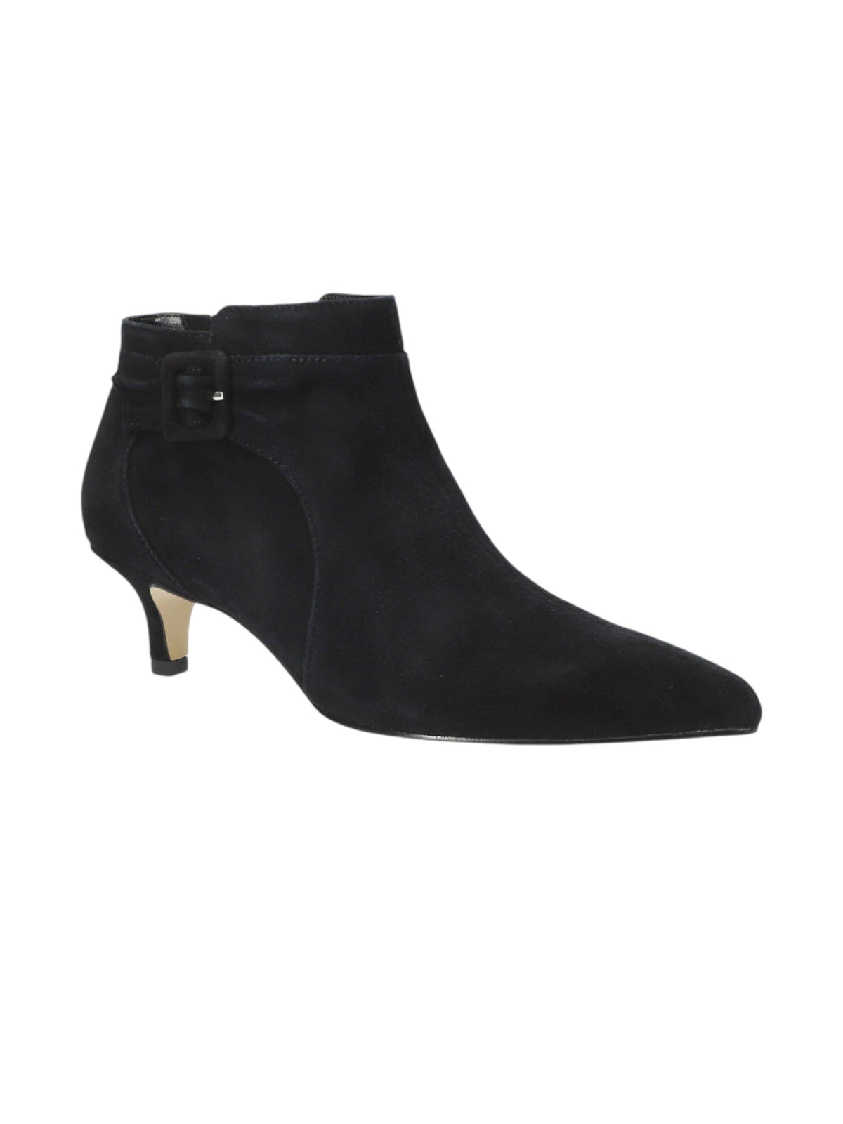 Image for Women's Plain Low Cut Ankle Boots,Black