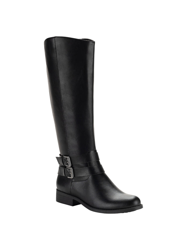 Image for Women's Plain Knee High Boots,Black