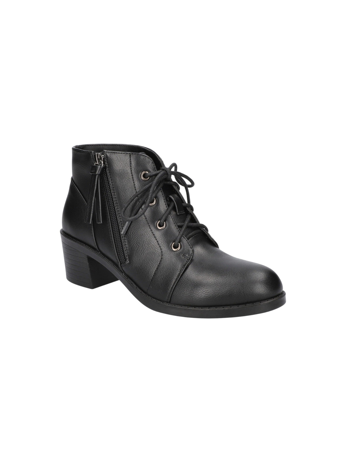 Image for Women's Plain Ankle Boots,Black