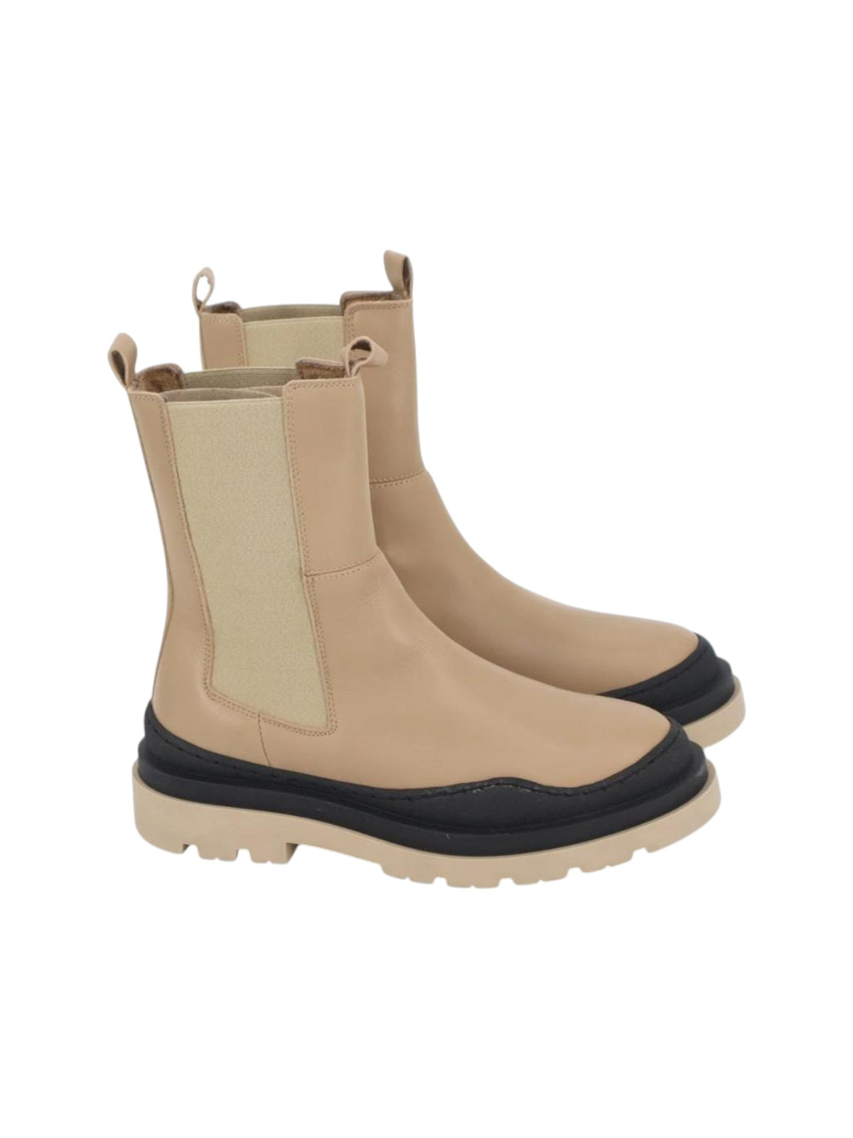Image for Women's Plain Ankle Boots,Beige
