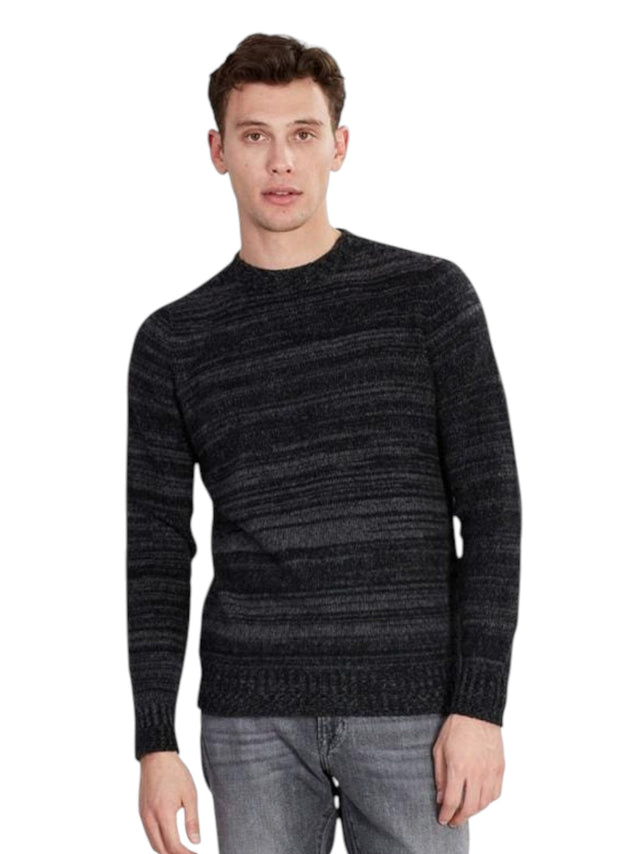 Image for Men's Knitted Sweaters,Black