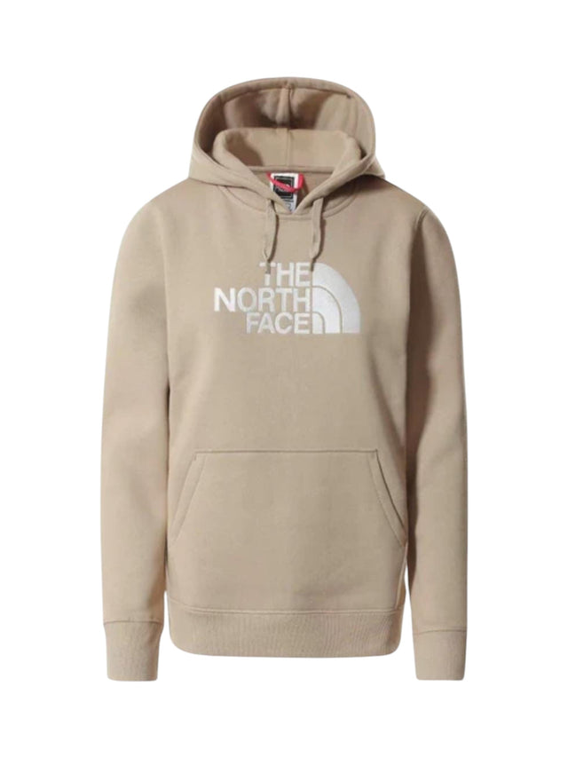 Image for Women's Brand Logo Embroidered Hoodie,Beige