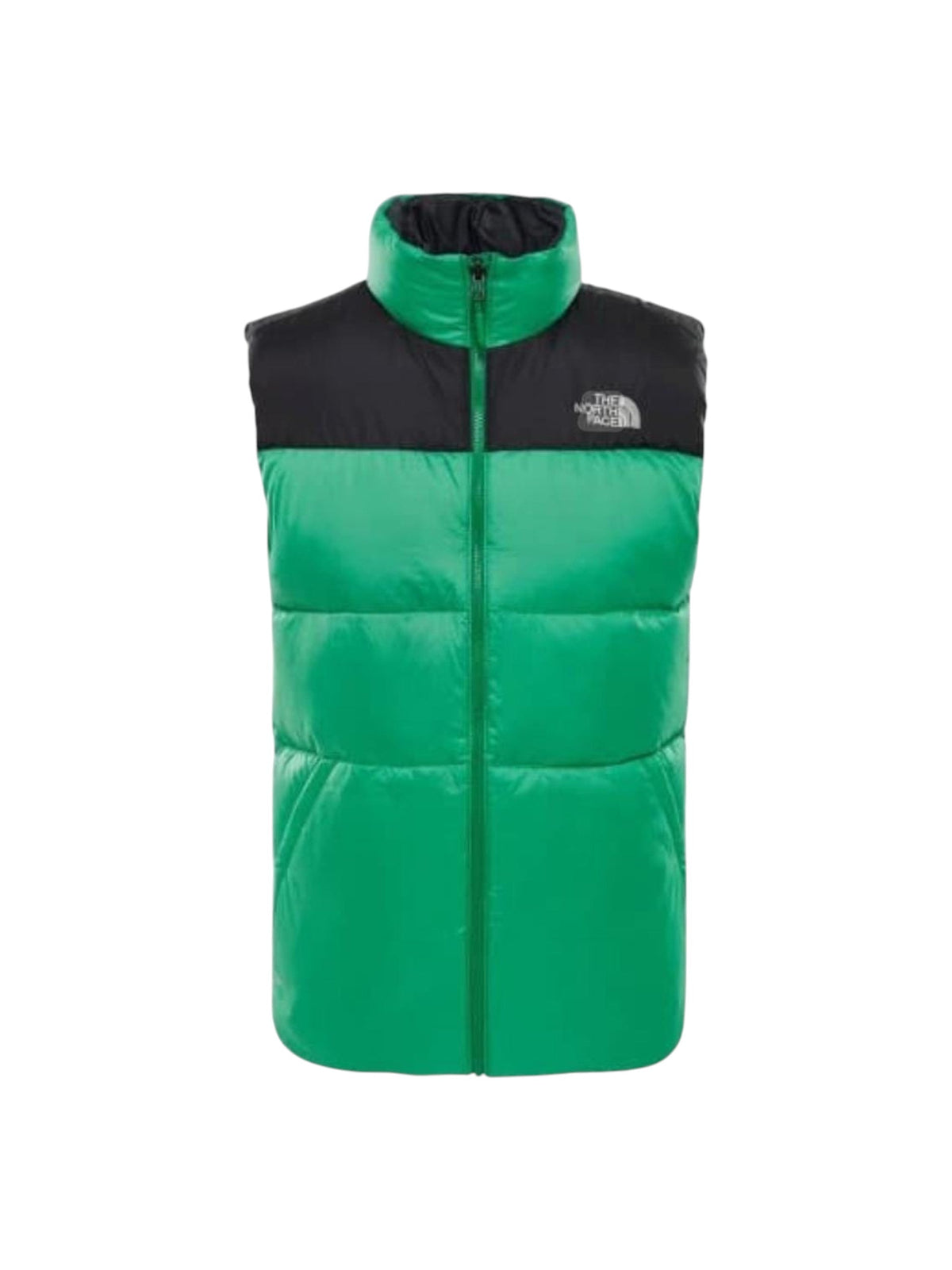 Image for Men's Colorblocked Quilted Vest,Green