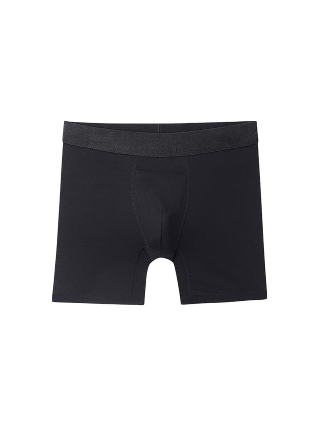 Image for Men's Ribbed Boxer,Black