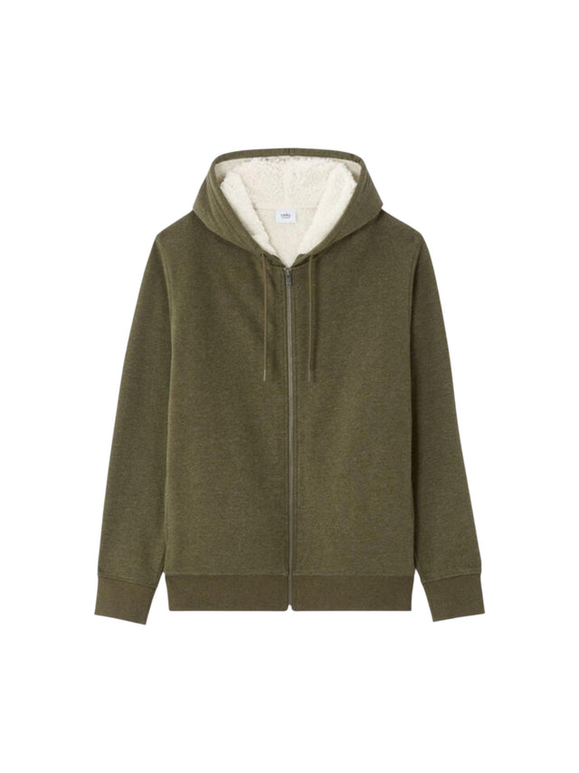 Image for Men's Lined Hoodie,Olive
