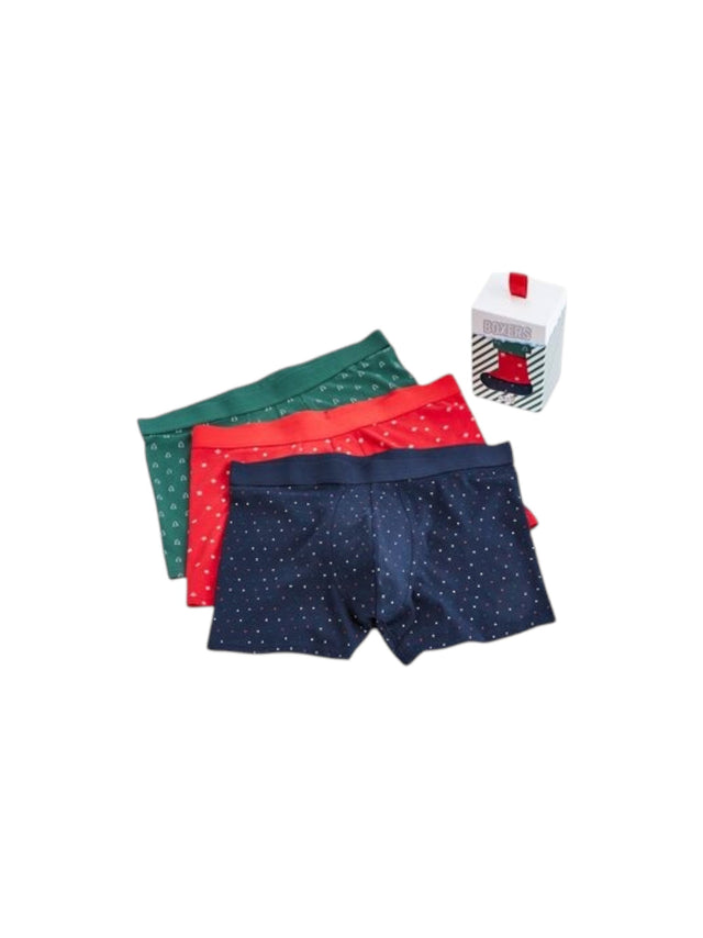 Image for Men's Printed Boxer Set 3Pieces,Multi