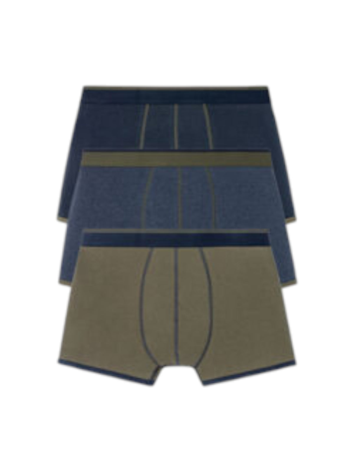 Image for Men's Plain Boxers Set 3Pieces,Multi