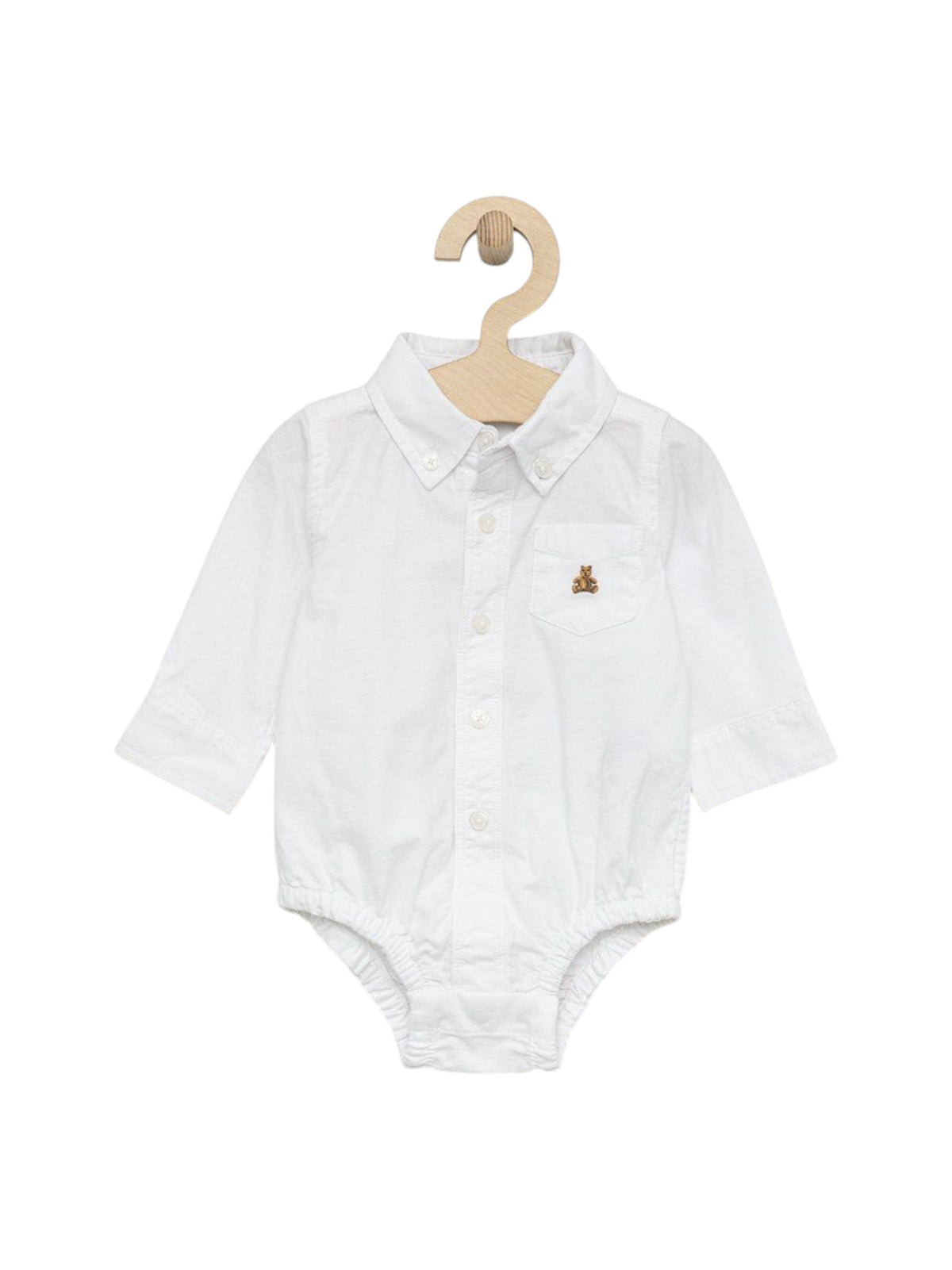 Image for Kids Boy's Plain Solid Chemise,White