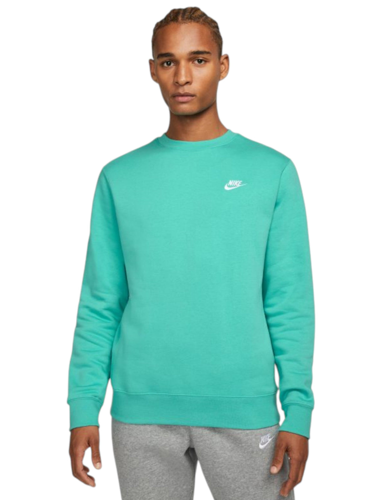Image for Men's Plain Solid  Sweaters,Turquoise
