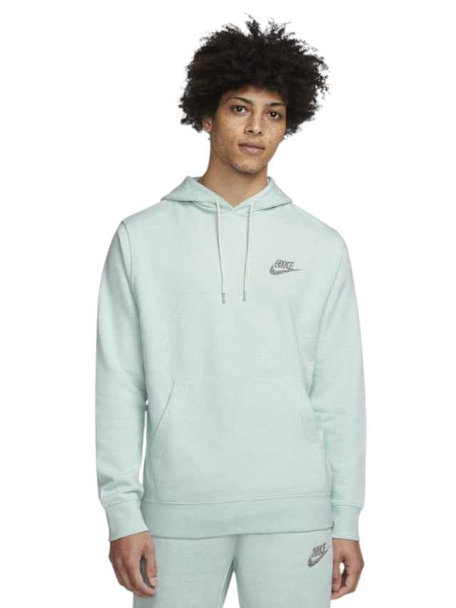 Image for Men's Plain Solid Hoodie,Light Turquoise