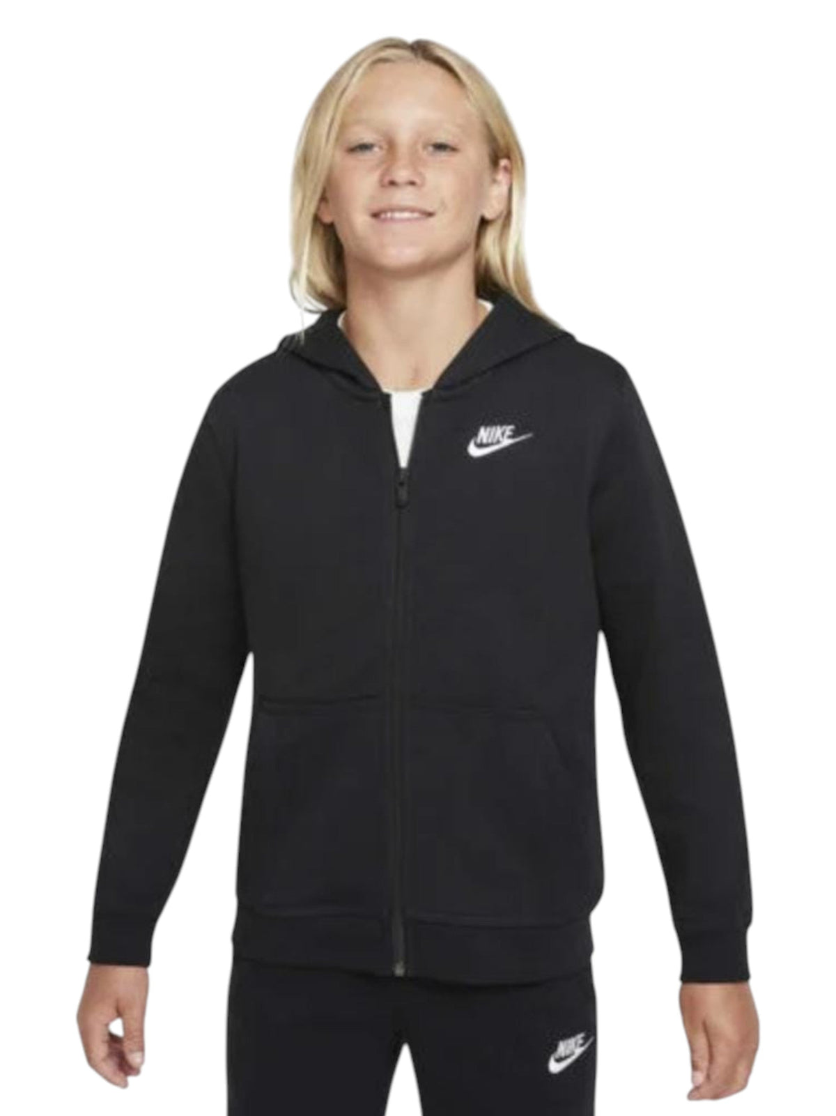 Image for Kids Boy's Plain Hoodie,Black