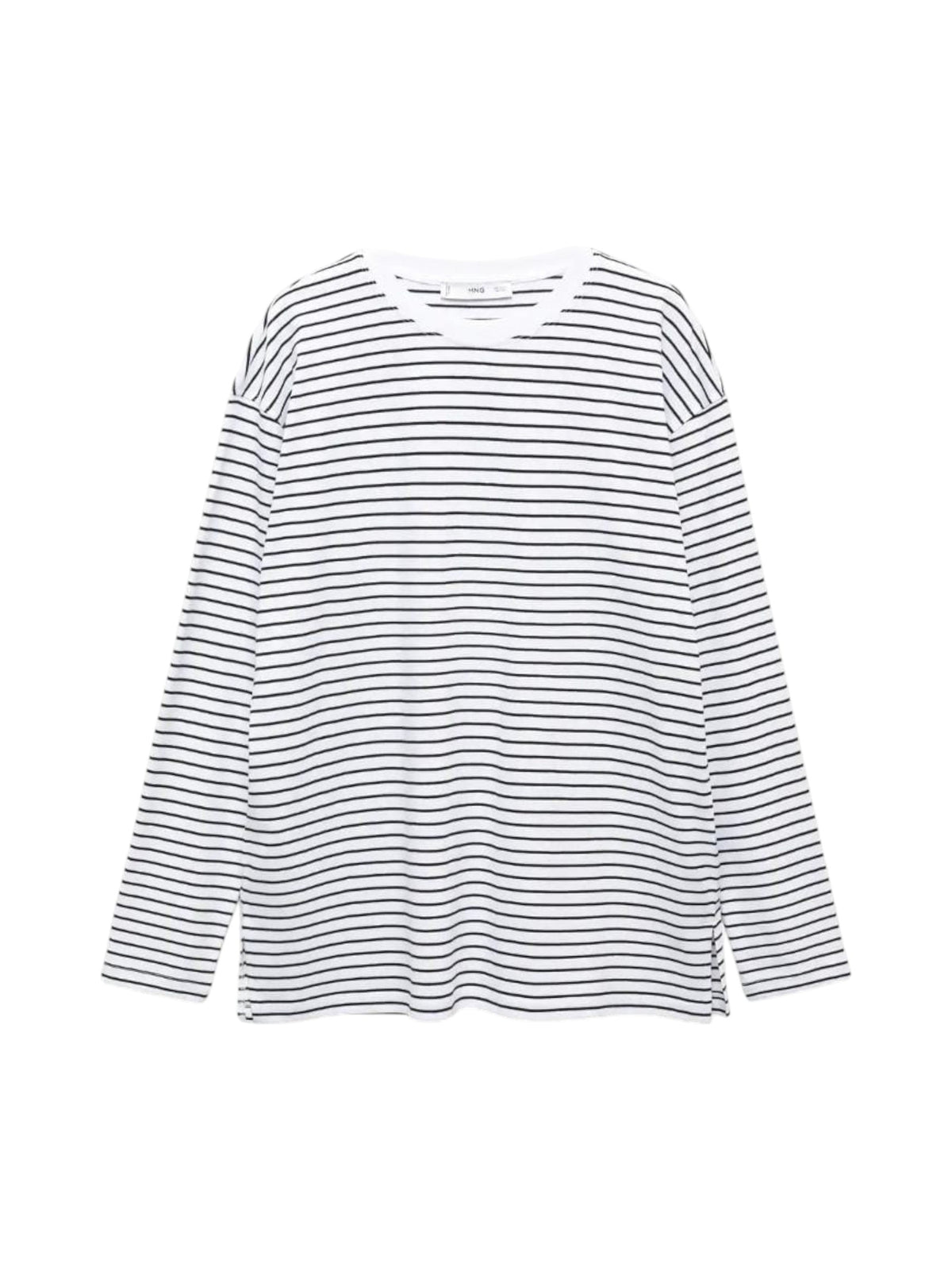 Image for Women's Striped Top,Black/White