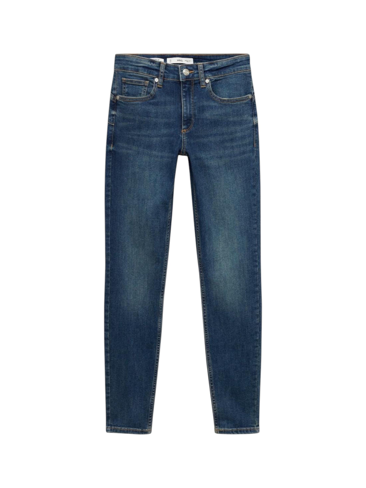 Image for Women's Plain Skinny Jeans,Navy