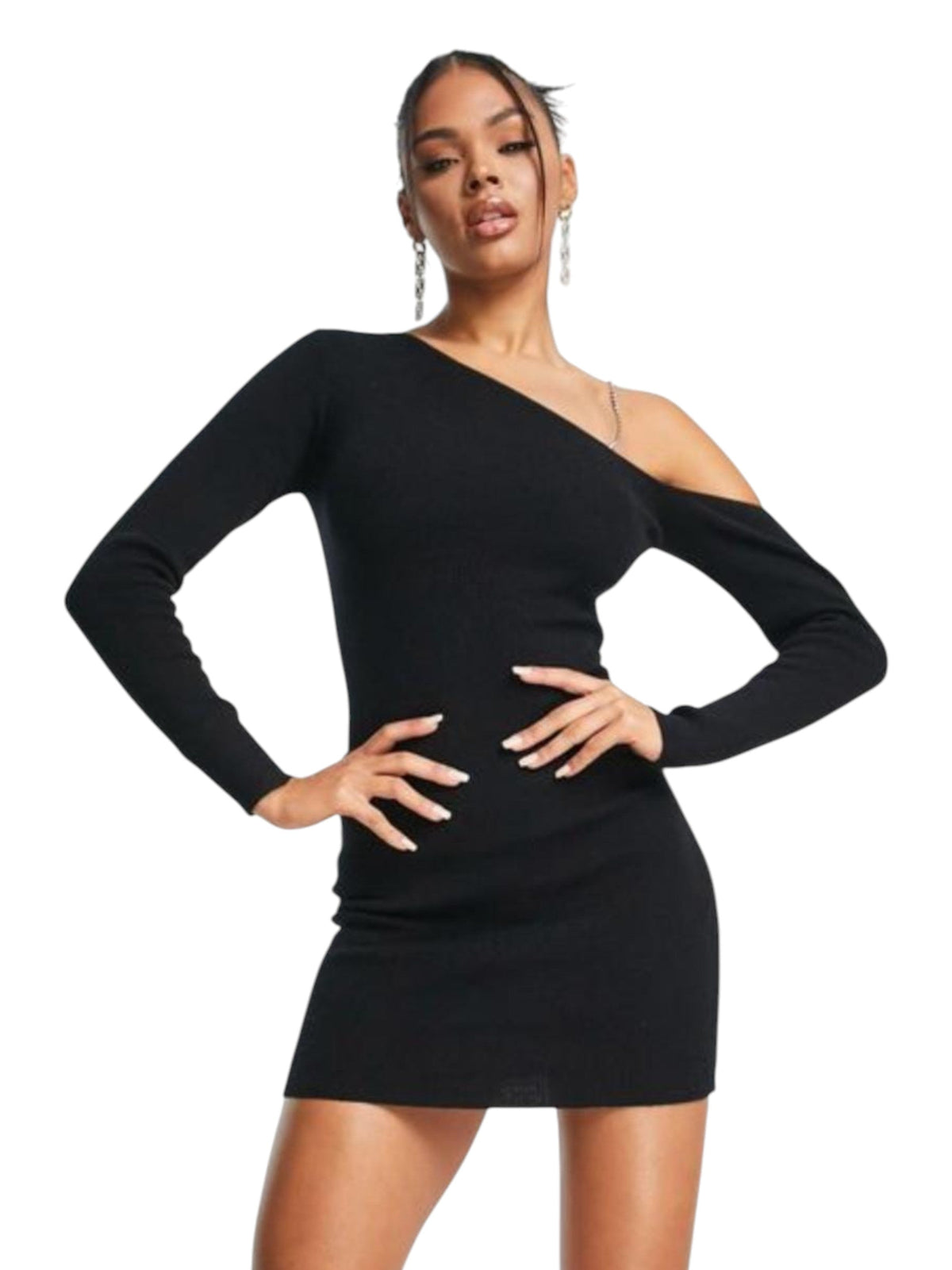Image for Women's Textured Dress,Black