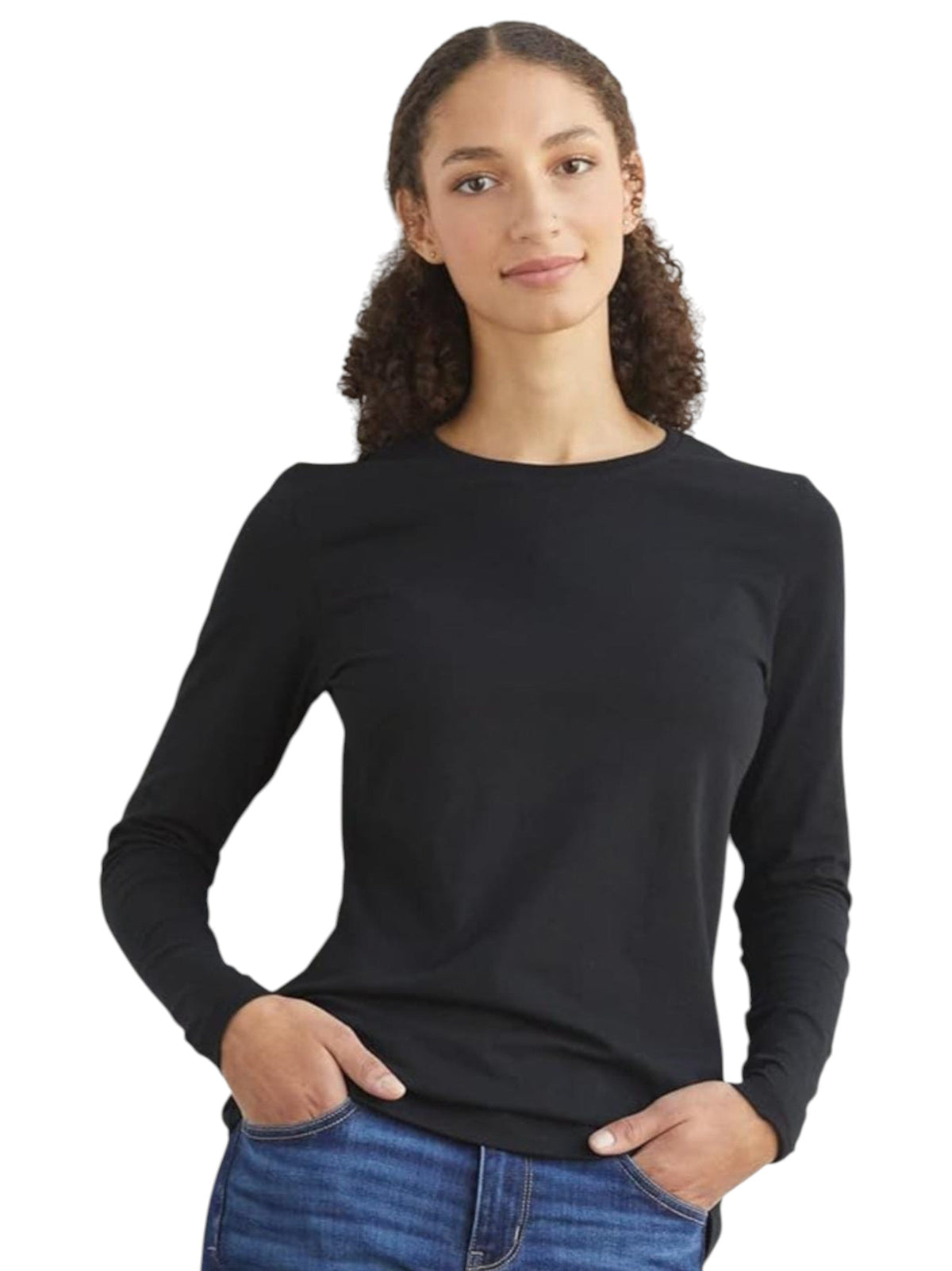 Image for Women's Plain Top,Black