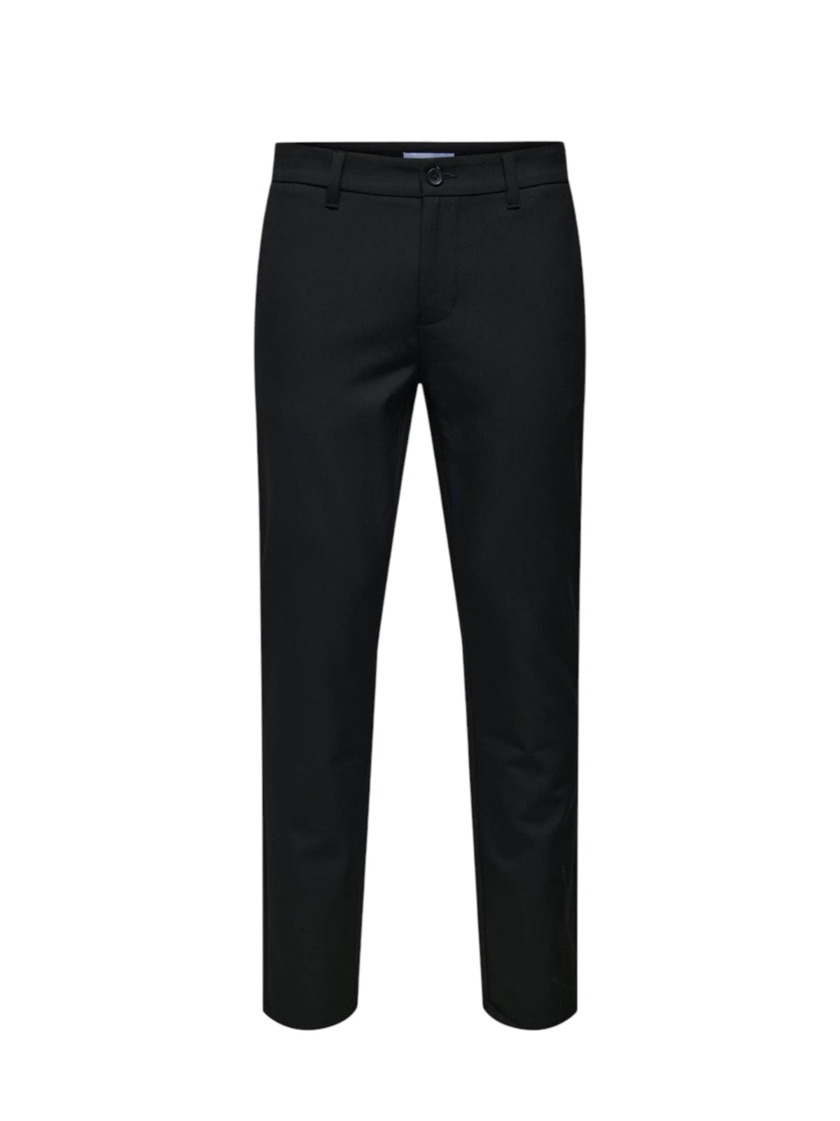 Image for Men's Plain Solid Pant,Black