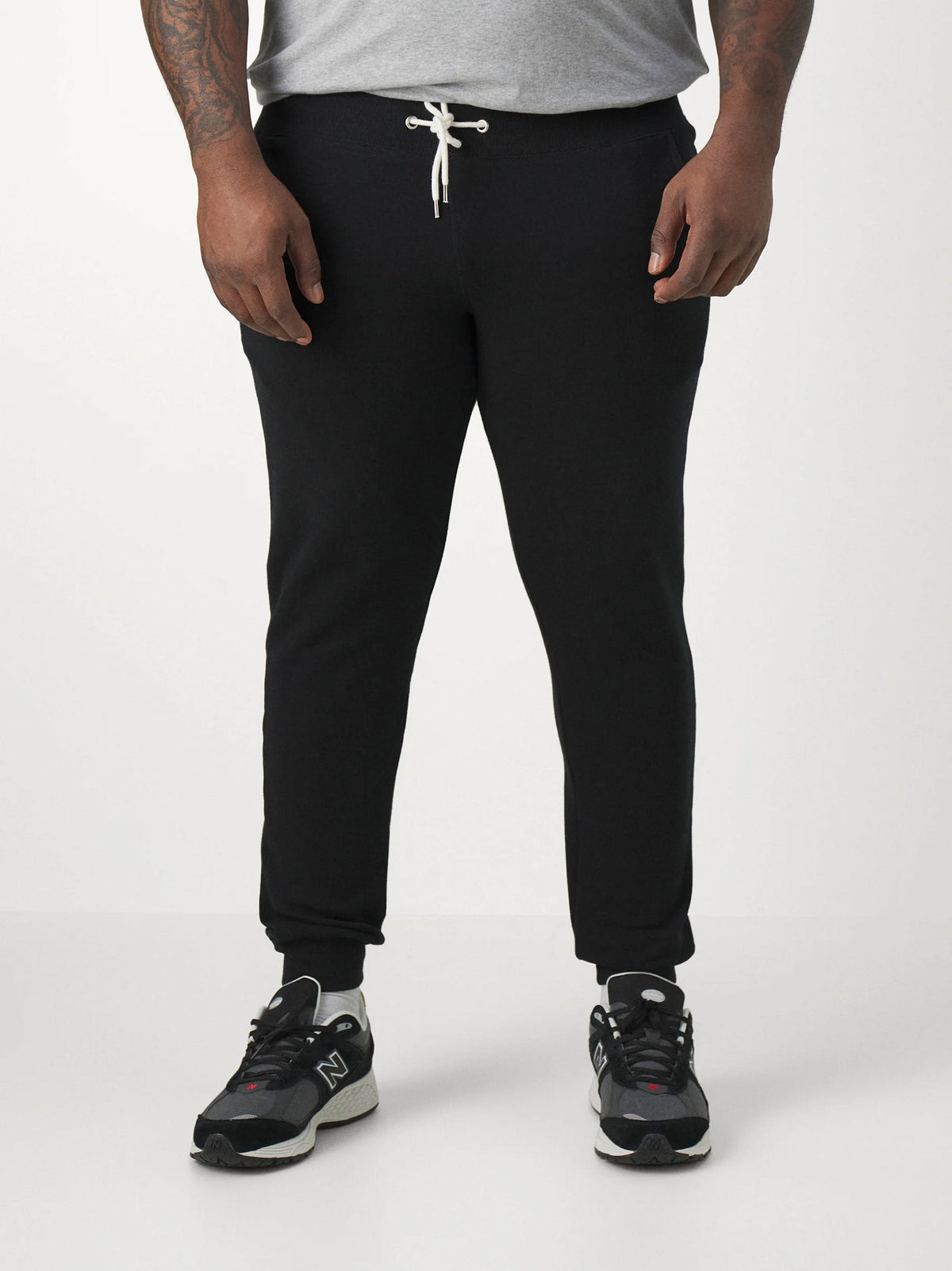 Image for Men's Plain Solid Pant,Black