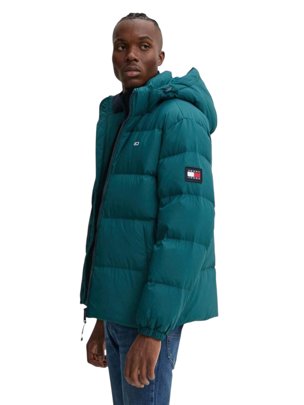 Image for Men's Quilted Jacket,Turquoise