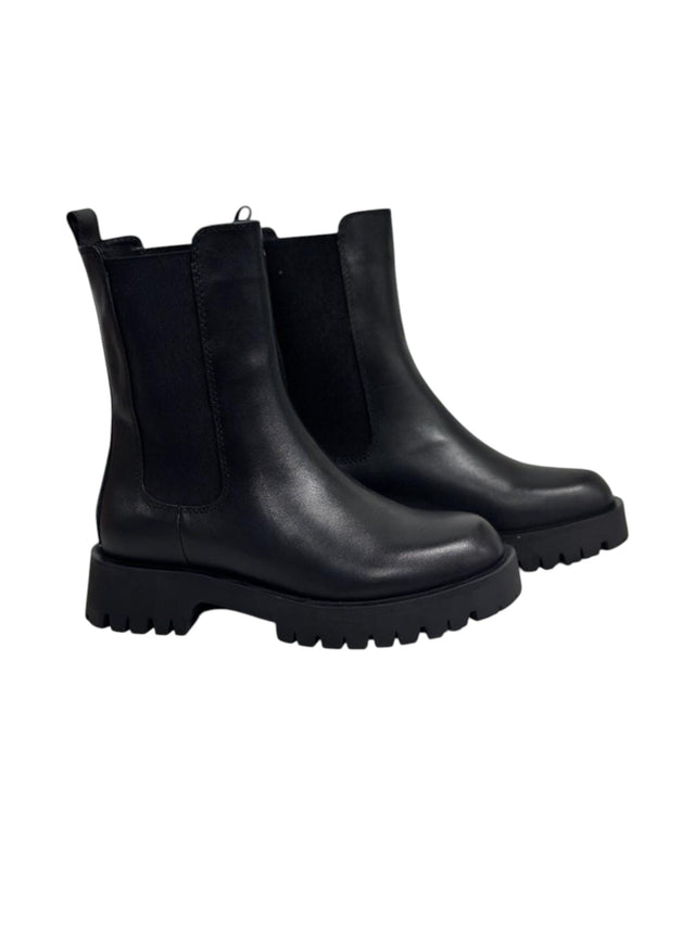 Image for Women's Plain Ankle Boots,Black