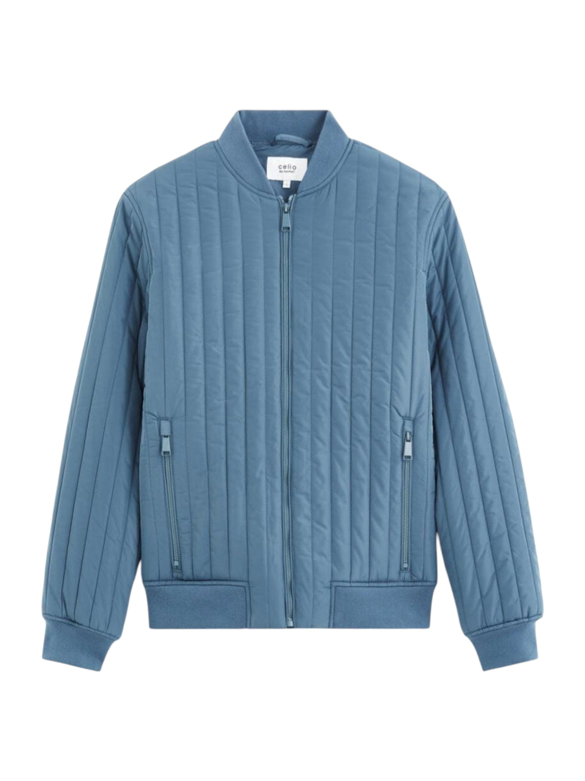 Image for Men's Quilted Jacket,Blue