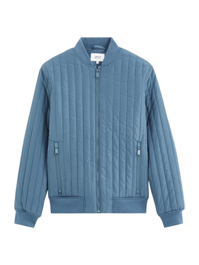 Image for Men's Quilted Jacket,Blue