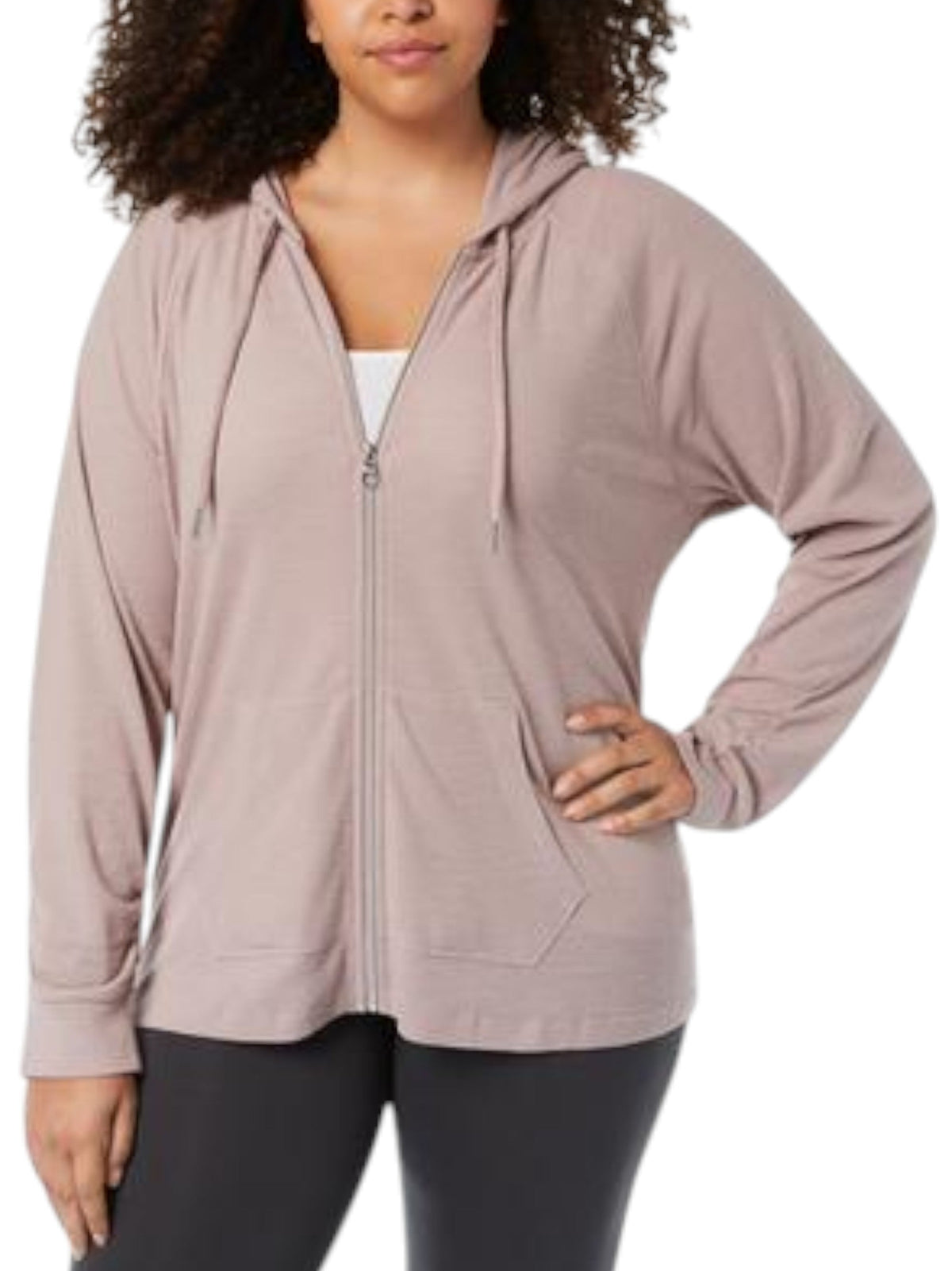 Image for Women's Knitted Hoodie,Light Pink