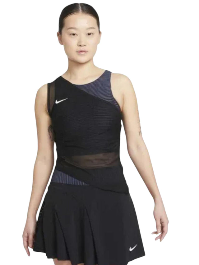 Image for Women's Ribbed Sport Top,Black\Navy