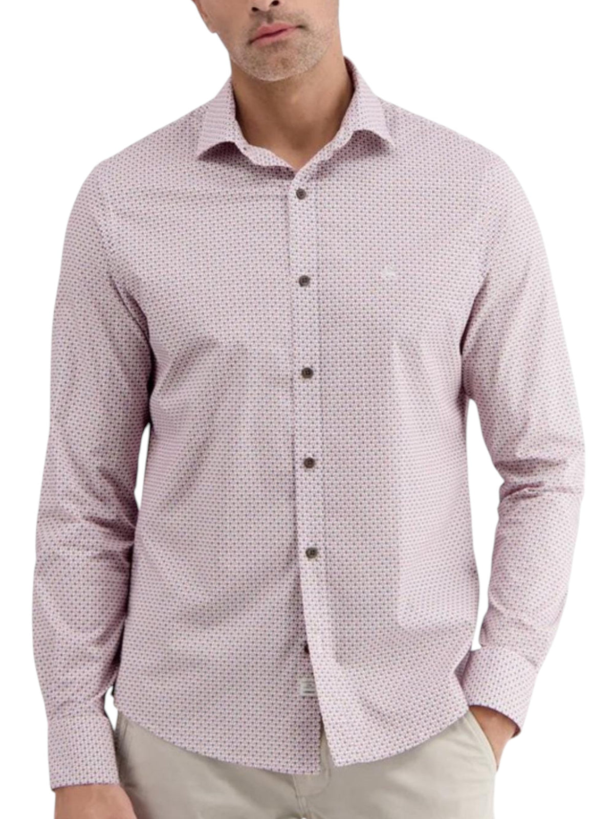 Image for Men's Printed Dress Shirt,Multi