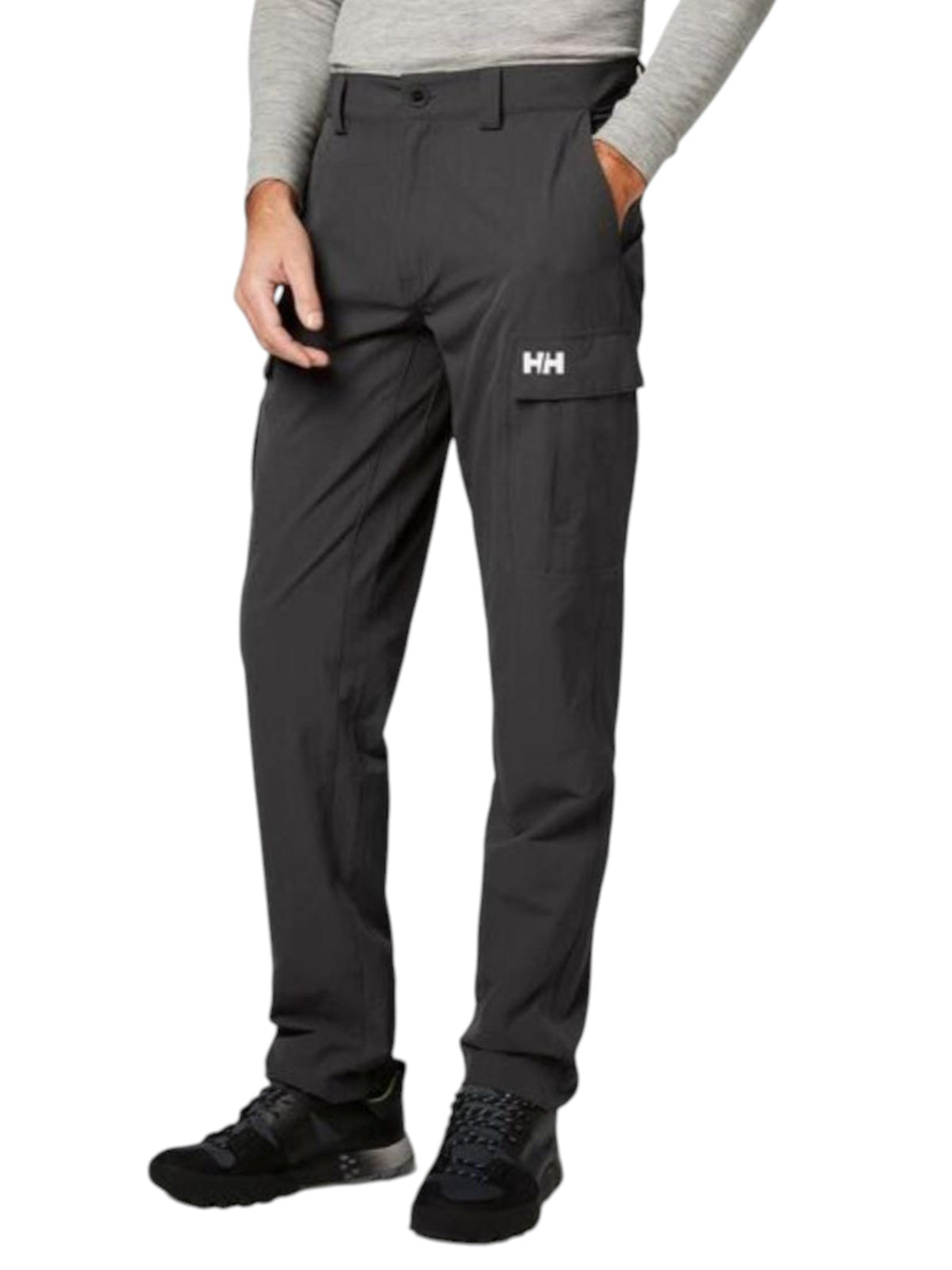 Image for Men's Plain Solid Pant,Grey