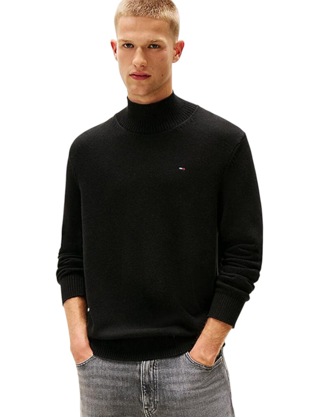 Image for Men's Knitted Sweater,Black