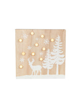 Image for Wooden Led Christmas Decoration