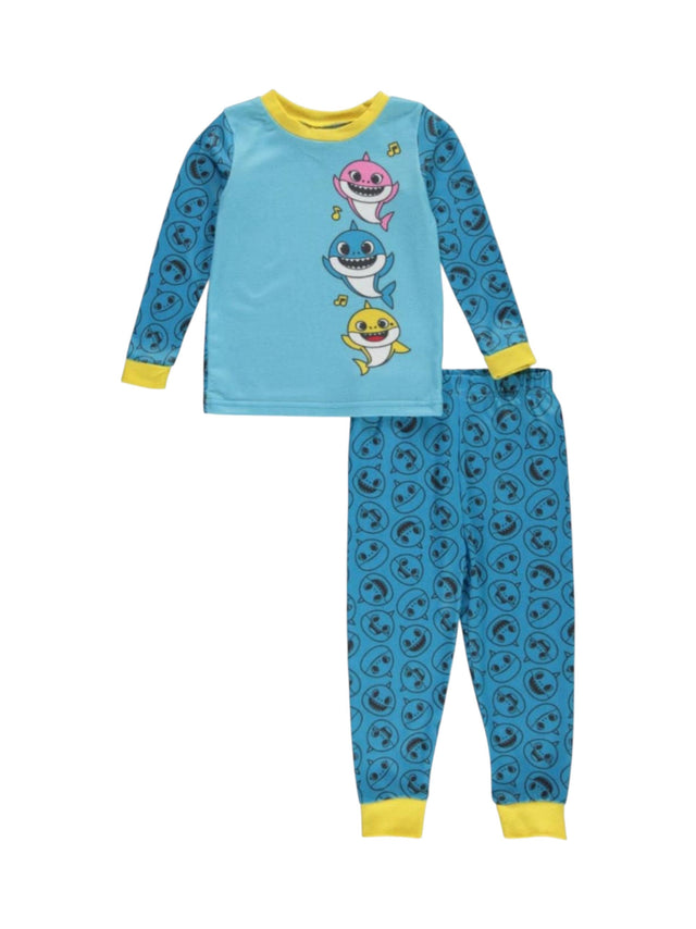 Image for Kids Boy's Graphic Printed Sleepwear Set,Blue 