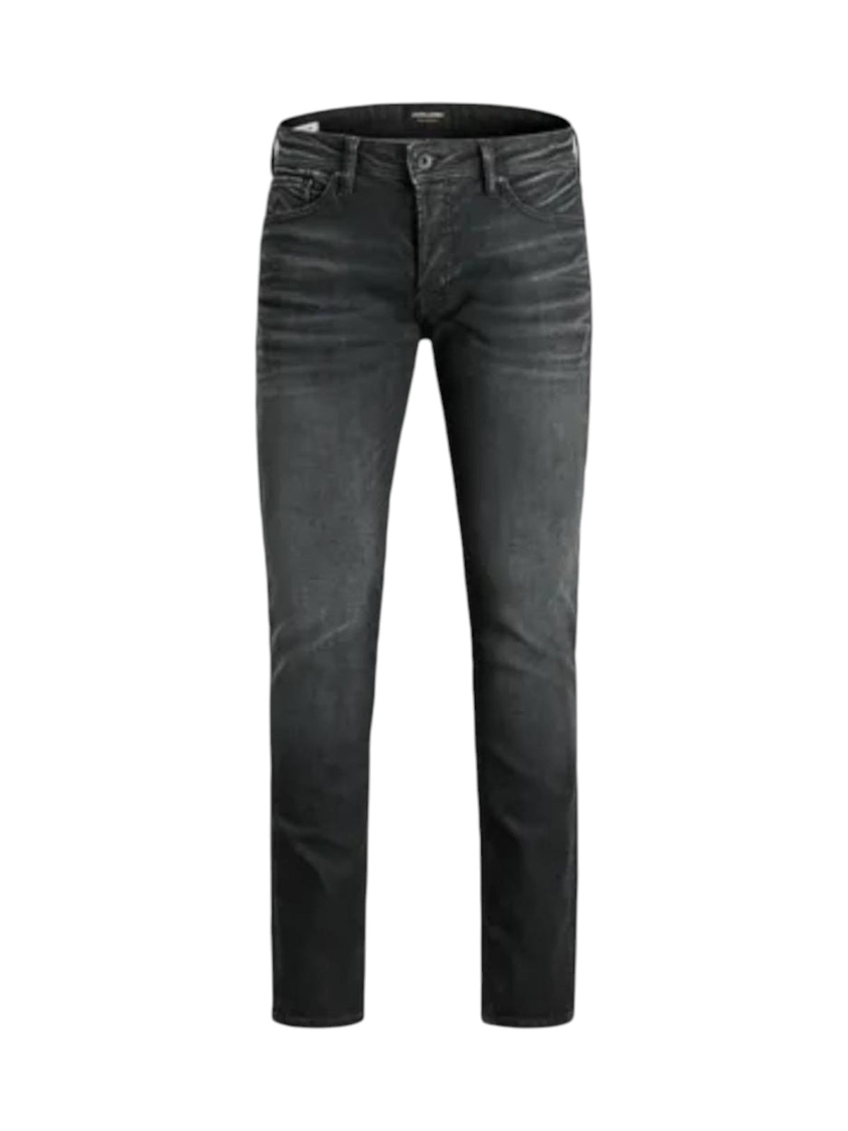 Image for Men's Washed Jeans,Dark Grey