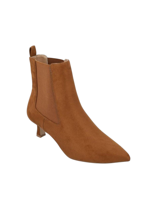 Image for Women's Plain Ankle Boots,Brown
