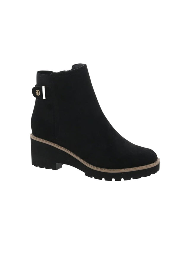 Image for Women's Plain Ankle Boots,Black