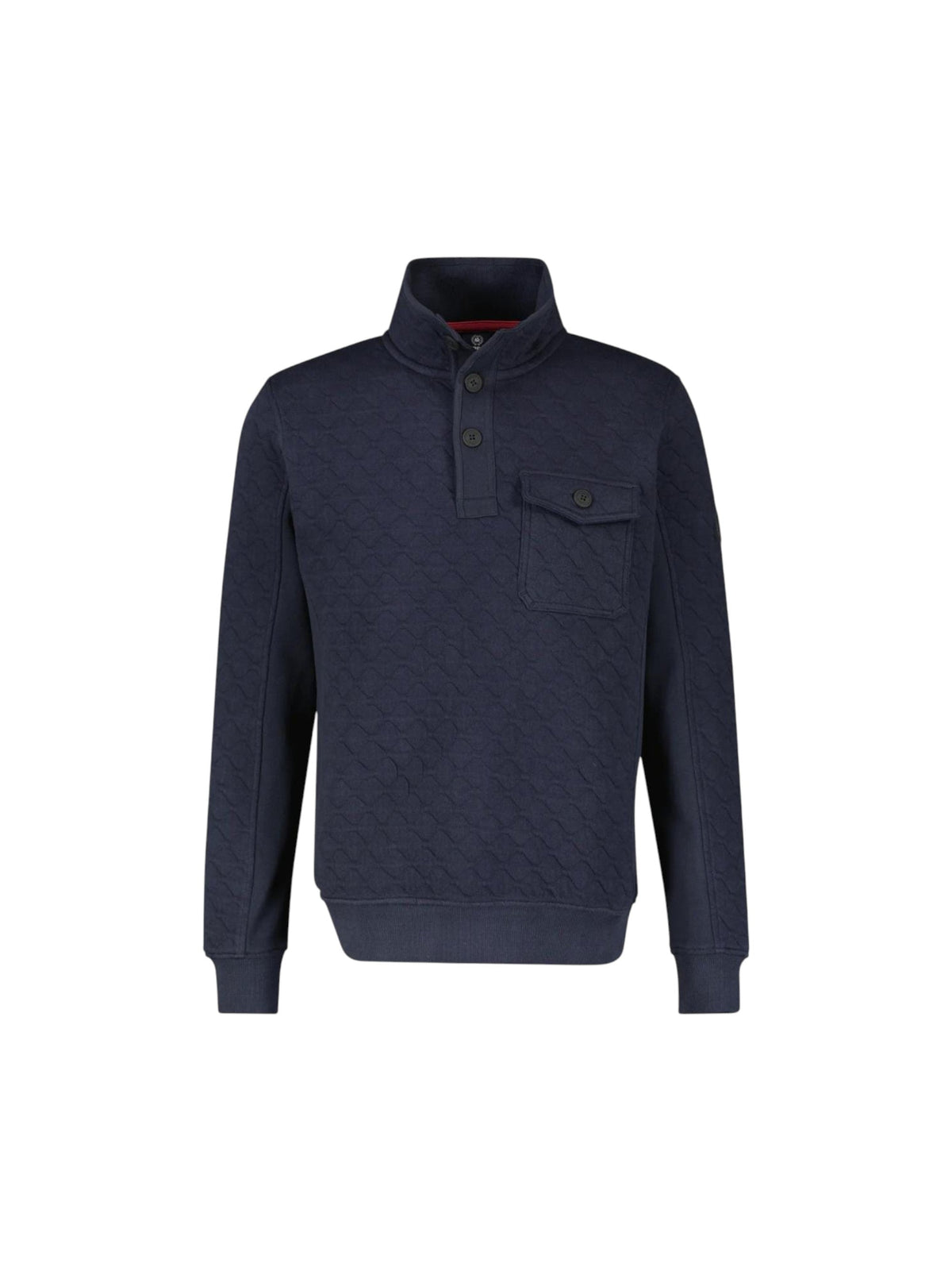 Image for Men's Textured Sweaters,Navy