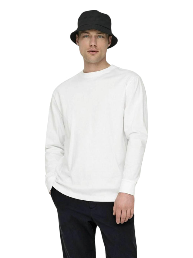 Image for Men's Plain Top,White