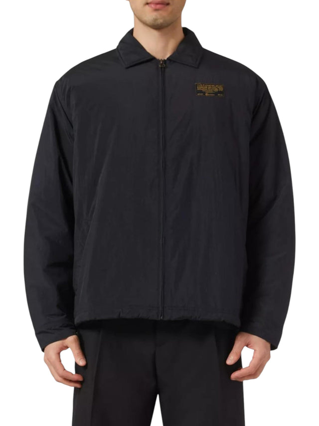 Image for Men's Back Embroidered Jacket,Black
