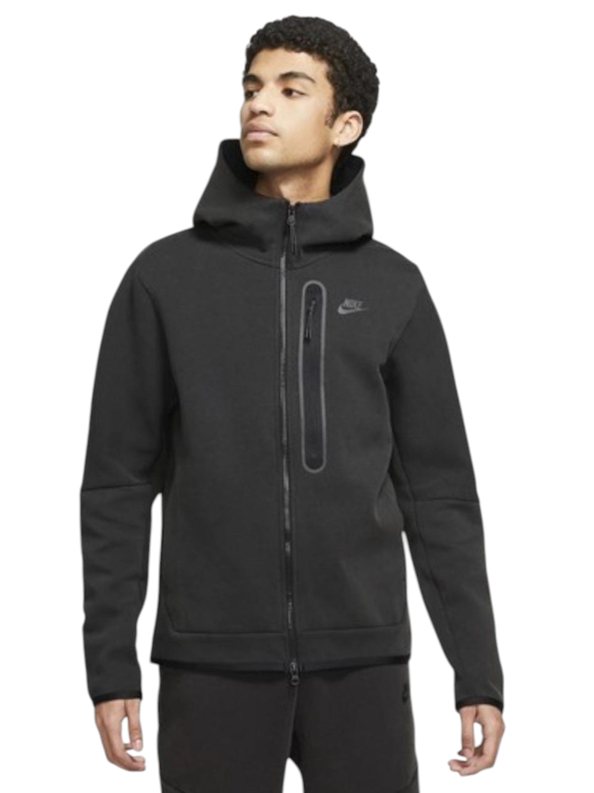 Image for Men's Plain Hoodie,Black