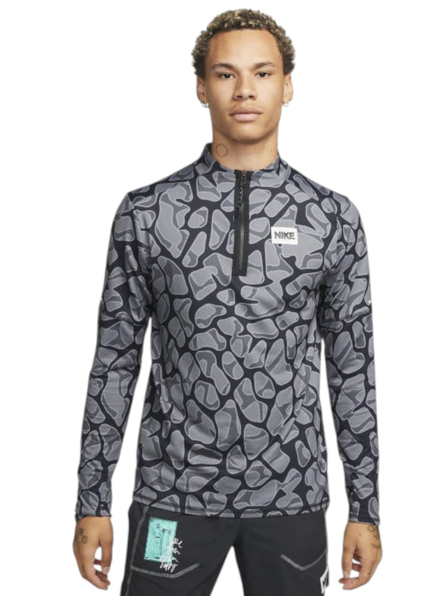 Image for Men's Graphic Printed Sport Top,Grey 