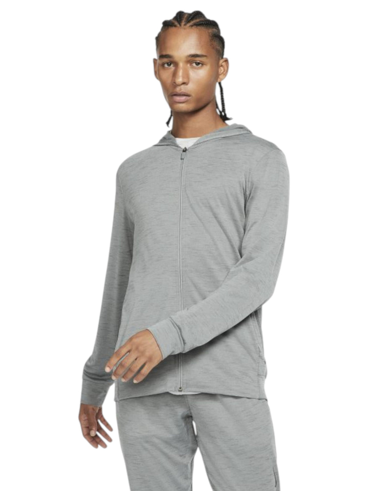Image for Men's Plain Solid Sport Jacket,Light Grey