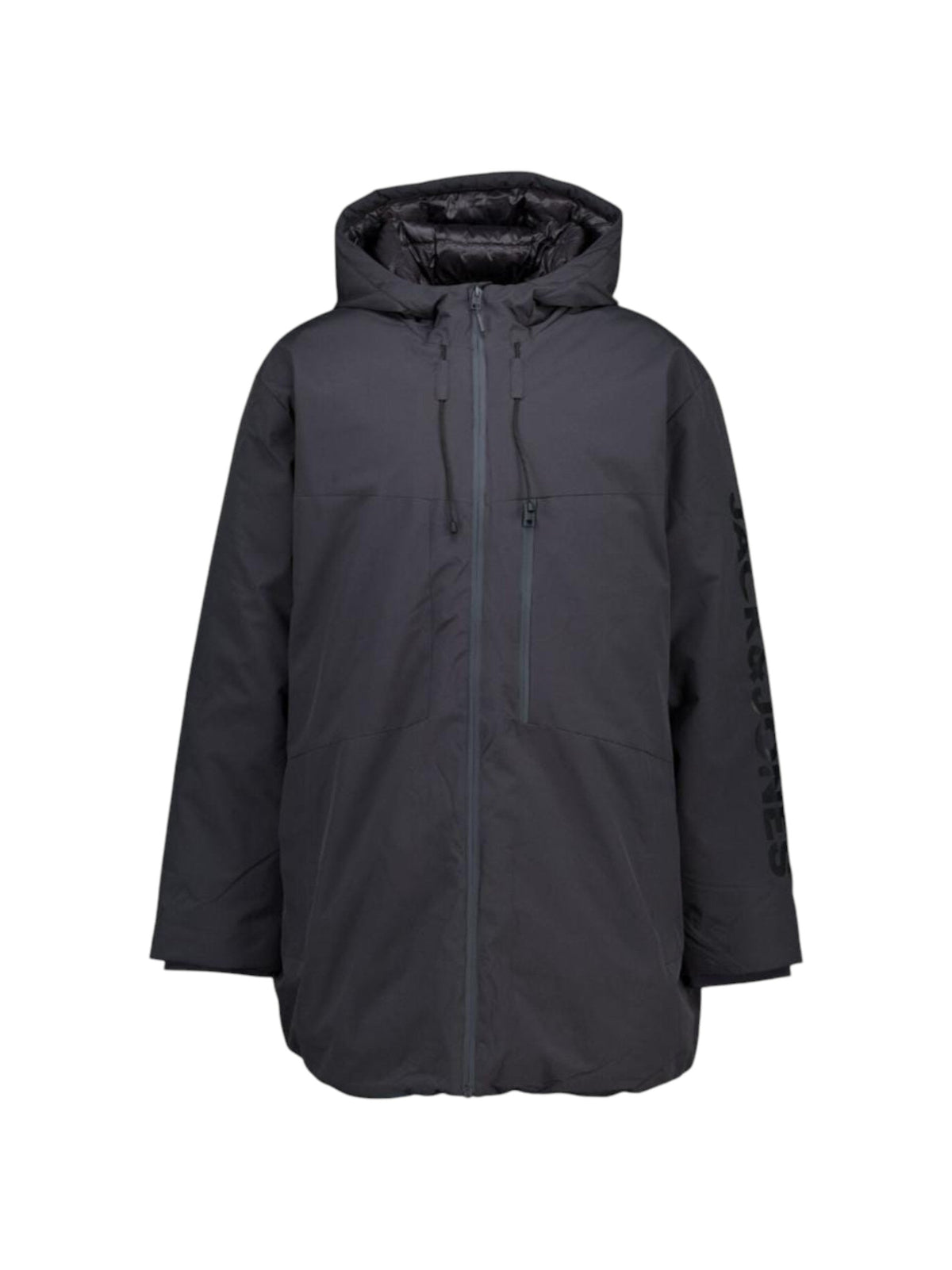 Image for Men's Plain Solid Jacket,Grey