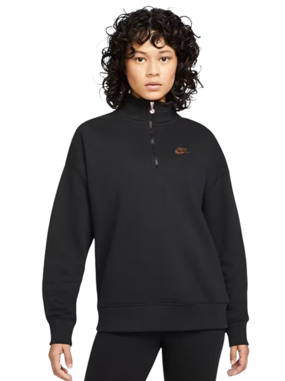 Image for Women's Plain Solid Sweaters,Black